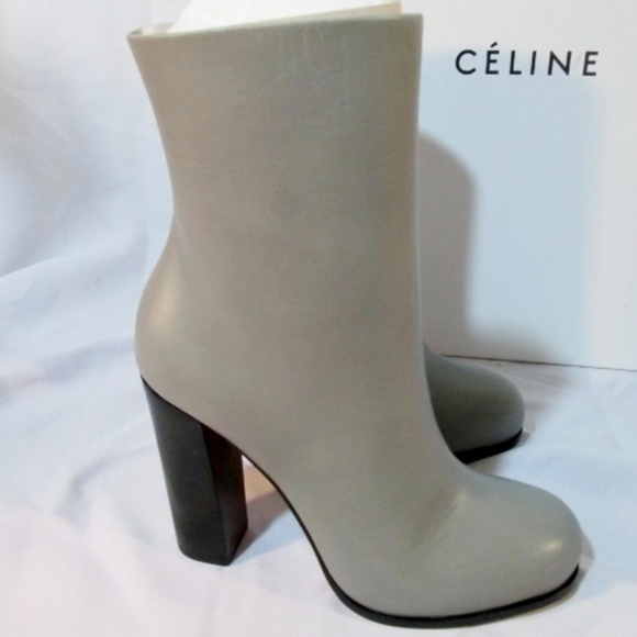 Celine Shoes - NEW NIB Womens CELINE PARIS Leather High Heel Boot